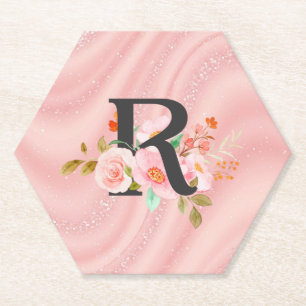 Porta-copo De Papel Letra R