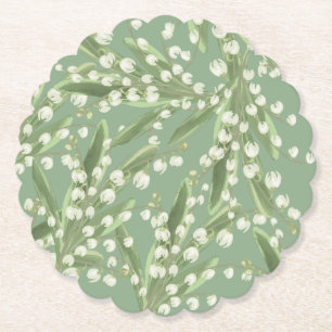 Porta-copo De Papel Lily do vale Floral