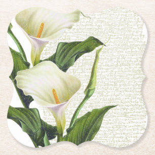 Porta-copo De Papel Linda Calla Lily