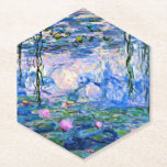 Porta-copo De Papel Lírios d'água, 1919, Claude Monet,<br><div class="desc">A famosa pintura de Claude Monet,  Lírios d'água,  1919</div>