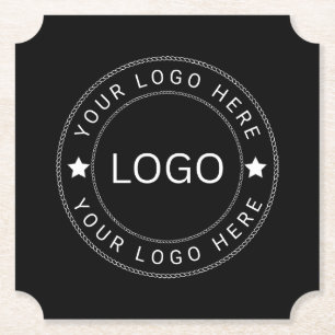 Porta-copo De Papel Logotipo Personalizado