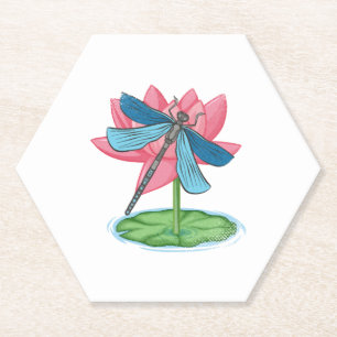 Porta-copo De Papel Lotus Dragonfly