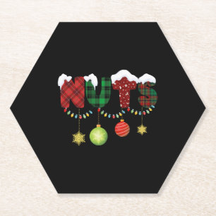 Porta-copo De Papel Loucos de natal Casais de natal correspondentes