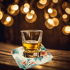 Porta-copo De Papel Luz tropical Iridescente