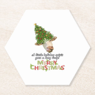 Porta-copo De Papel Luzes de Natal Passam Camisas Clássicas