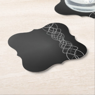 Porta-copo De Papel Luzes de prata