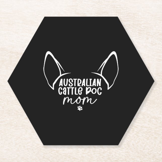 Porta-copo De Papel Mãe australiana de Cattle (Frente)