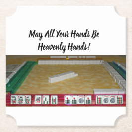 Porta-copo De Papel Mahjong Heavenly Hands Coaster