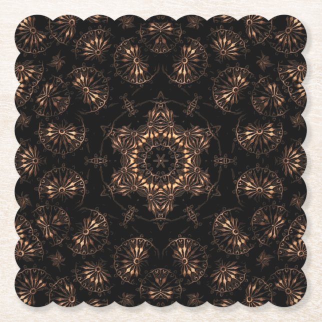 Porta-copo De Papel Mandala da Idade do Bronze (Frente)