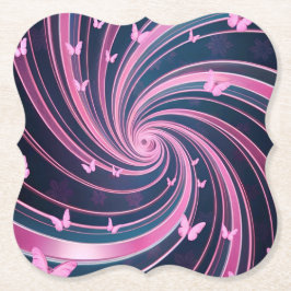 Porta-copo De Papel Manteiga rosa