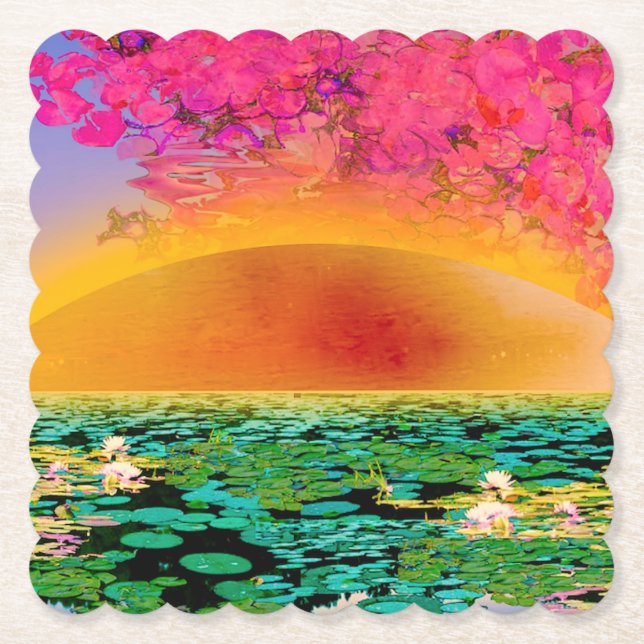 PORTA-COPO DE PAPEL MANTIMENTOS DE ORAÇÃO NO SOL (Frente)