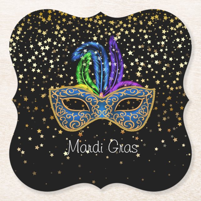 Porta-copo De Papel Mardi Gras (Frente)