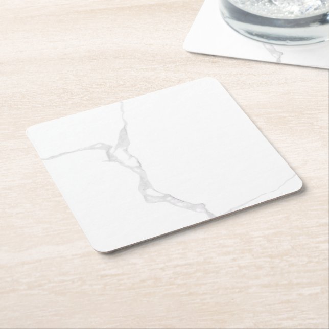 Porta-copo De Papel Mármore Branco  (Angular)