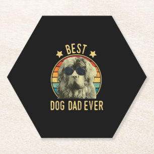 Porta-copo De Papel Melhor pai de cão   presente de pai na nova regi