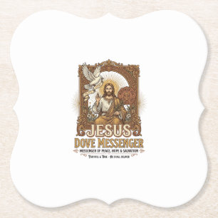 Porta-copo De Papel Mensageiro Jesus Pombo Jesus Pombo Mensageiro Cris