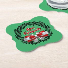 Porta-copo De Papel Meri Kirihimete Maori para Feliz Natal