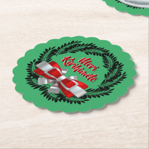 Porta-copo De Papel Meri Kirihimete Maori para Feliz Natal