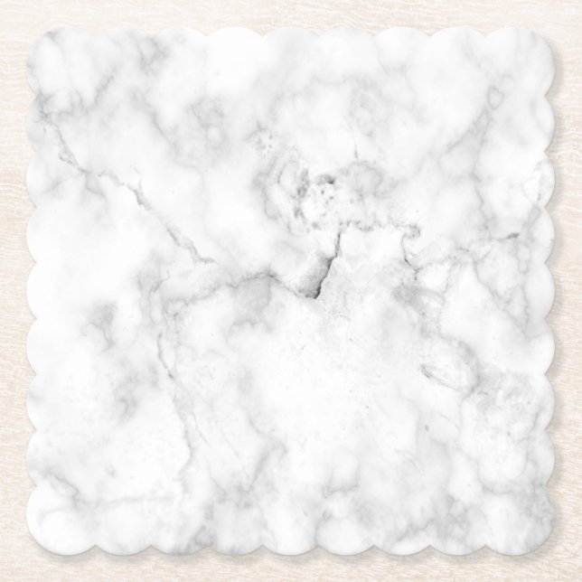 Porta-copo De Papel Mesa de mármore branco simples moderna rustic pape (Frente)
