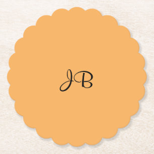 Porta-copo De Papel MODELO de cor sólida amarelo ouro