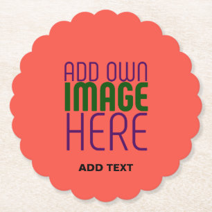PORTA-COPO DE PAPEL MODELO DE TEXTO DE IMAGEM DE LARANJA VERMELHA MODE
