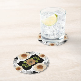 Porta-copo De Papel Modern abstract floral art