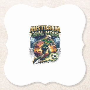 Porta-copo De Papel Modo de Gol da Austrália Esqueleto Striker Nations