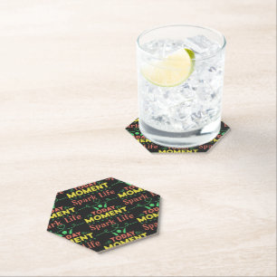 Porta-copo De Papel Momento Atual, Espete A Vida