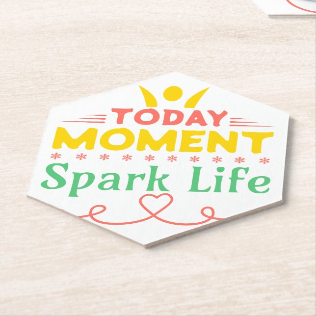 Porta-copo De Papel Momento Atual, Espete A Vida (Angular)