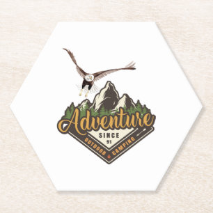 Porta-copo De Papel Montanhas Aventura Eagle Hiking
