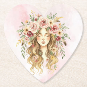 Porta-copo De Papel Mulher