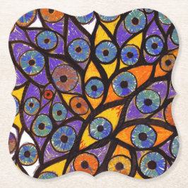 Porta-copo De Papel Múltiplos Olhos