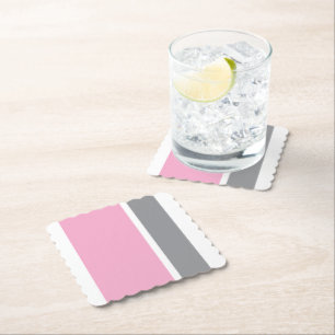 Porta-copo De Papel Murugi DiningWare MoonkissedPinkQuadrado