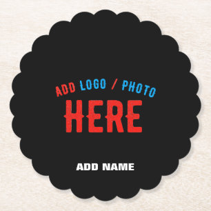 PORTA-COPO DE PAPEL NA MODA MODERNO PERSONALIZÁVEL NEGRO VERIFICADO CO