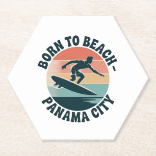 Porta-copo De Papel Nascido para Praia Panama City