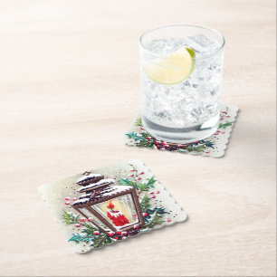 Porta-copo De Papel Natais vintages retrorreflectores porta copos de p