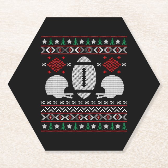 PORTA-COPO DE PAPEL NATAL DE FUTEBOL (Frente)