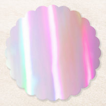 Neon Cotton Candy Paper Porta copos