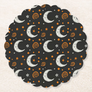 Porta-copo De Papel Noite Caprichosa Céu Crescente Halloween