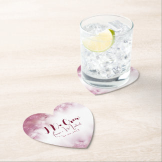 Porta-copo De Papel Nome Personalizado Chic Marble I Do Crew Casamento