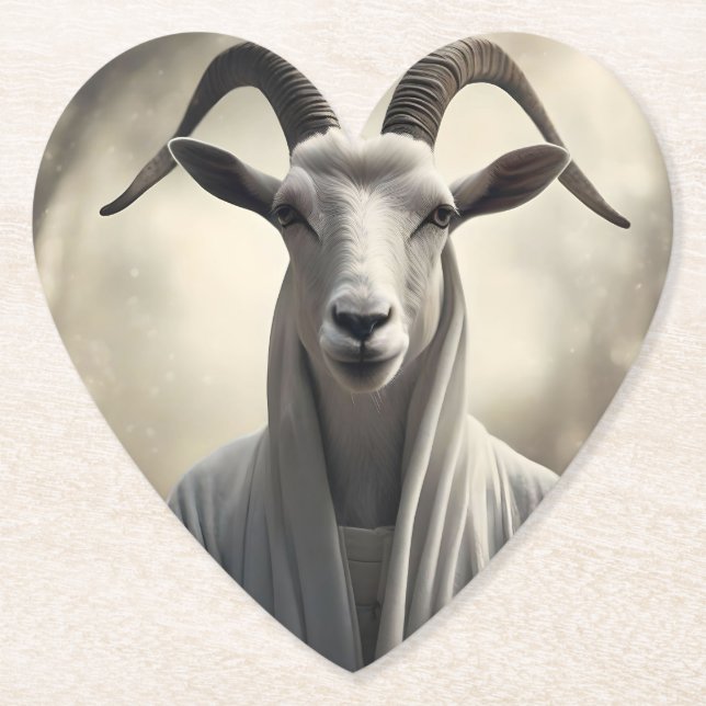 Porta-copo De Papel O Goat Shepard, (Frente)