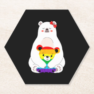 Porta-copo De Papel Orgulho gay de Direitos Iguais LGBT