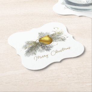 Porta-copo De Papel Ornamento de Árvore de Natal Elegante