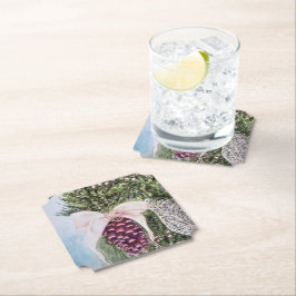 Porta-copo De Papel Ornamento de Pinheiro de Natal