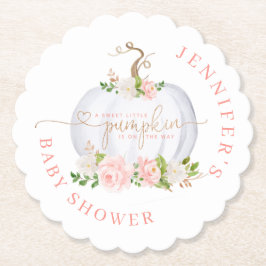 Porta-copo De Papel Ouro cor-de-rosa Pequeno abóbora