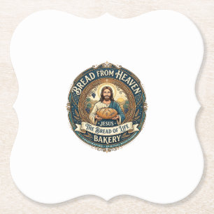 Porta-copo De Papel Pão Do Céu Jesus Pão Vida Padaria Cristã