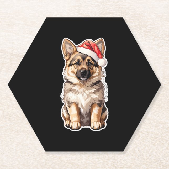 Porta-copo De Papel Papais noeis Pawster (Frente)