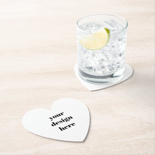 Porta-copo De Papel Paper Coaster (Insitu)