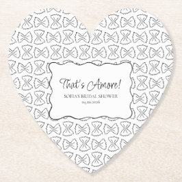 Porta-copo De Papel Pasta Padrão que é mais um Chá de panela italiano