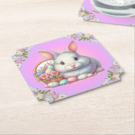 Porta-copo De Papel Pastel Bonito Coelho da Páscoa