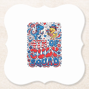 Porta-copo De Papel Patriótico Kawaii Dinossauro Melhor Pai Adotivo Já